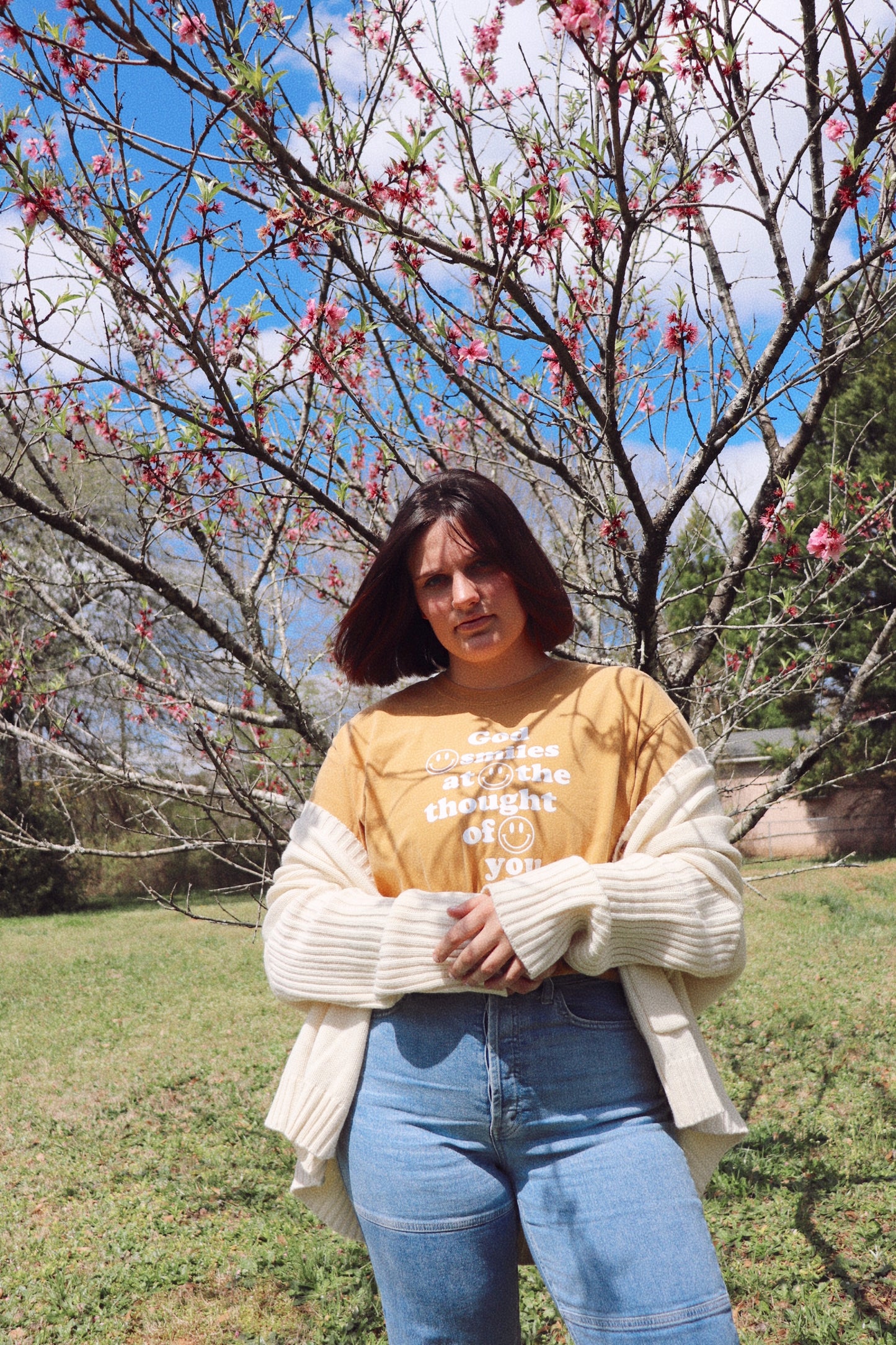 GOD SMILES AT THE THOUGHT OF YOU TEE