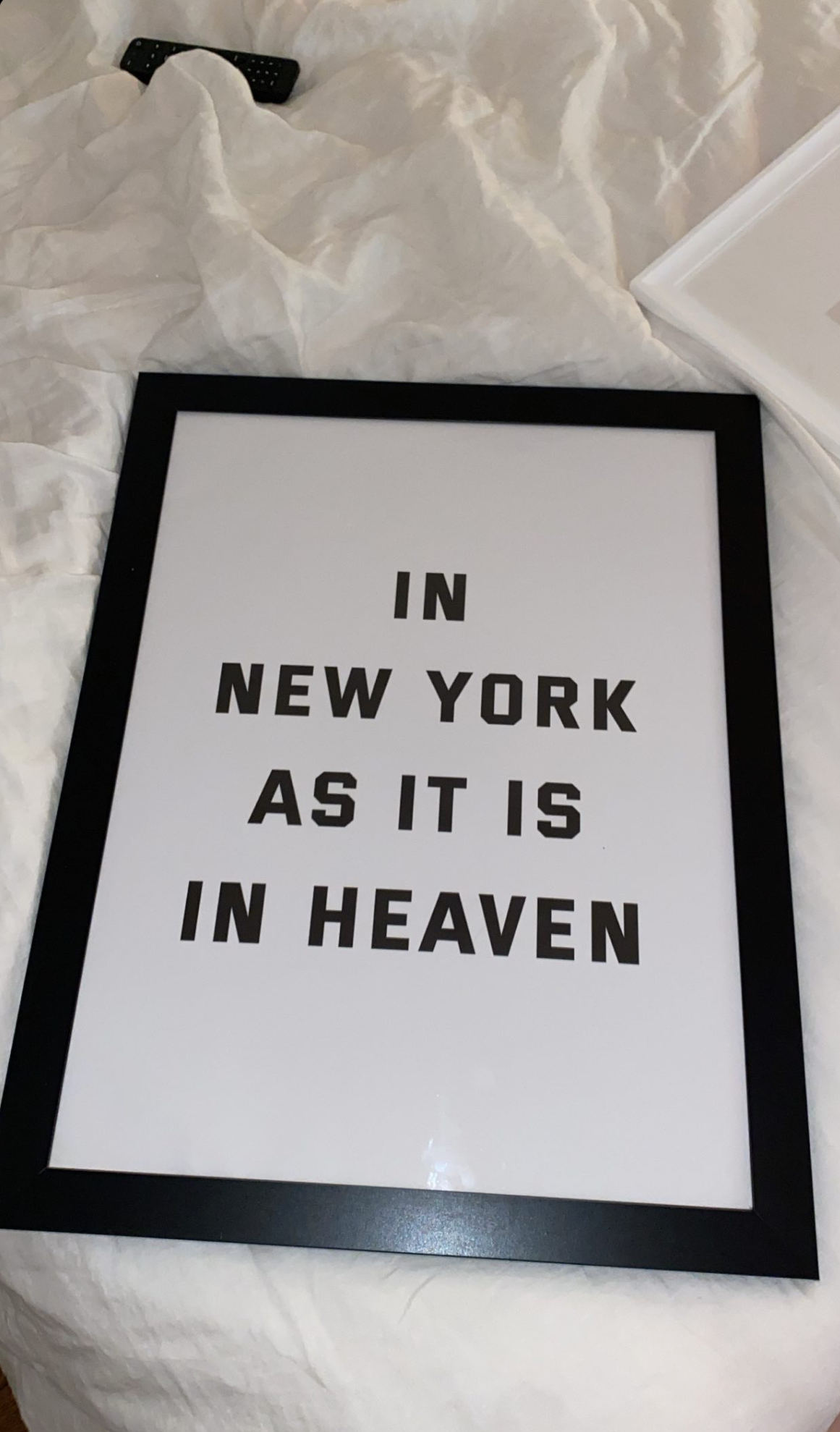 IN "YOUR CITY" AS IT IS IN HEAVEN CUSTOM WALL PRINT