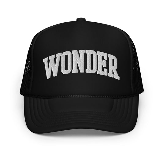 BLACK WONDER TRUCKER HAT