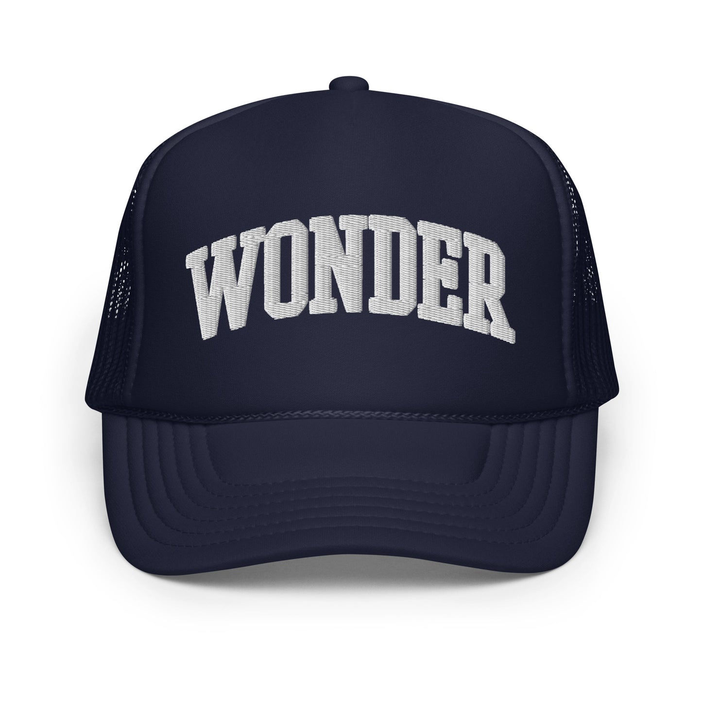 NAVY WONDER TRUCKER HAT