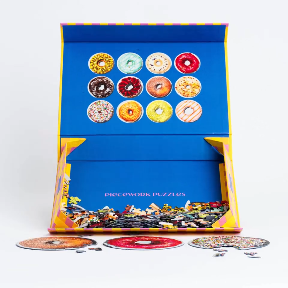 Dozen Donuts Mini Puzzle Set